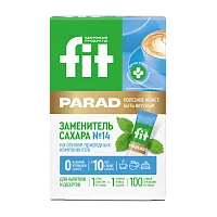 Заменитель сахара FitParad №14, стик 100 шт фото 1