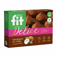 Трюфельные тофу конфеты со вкусом кокоса, 160 гр фото 2