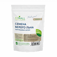 Семена белого льна, дойпак 500 гр. фото 1