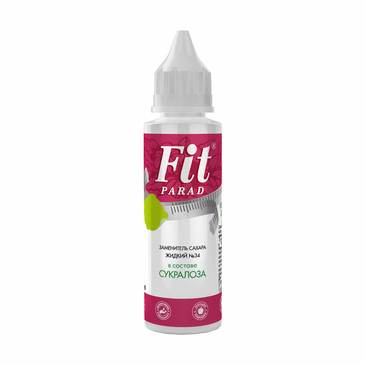 Заменитель сахара FitParad №34 Сукралоза, жидкий 30 мл фото 2