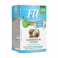 Заменитель сахара FitParad №20, стики со вкусом кокоса 100 шт фото 2