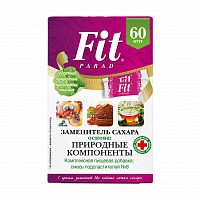 Заменитель сахара FitParad №6, стики 60 гр, набор 10 шт фото 1