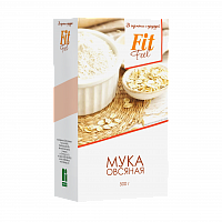 Мука овсяная, коробка 500 гр фото 1