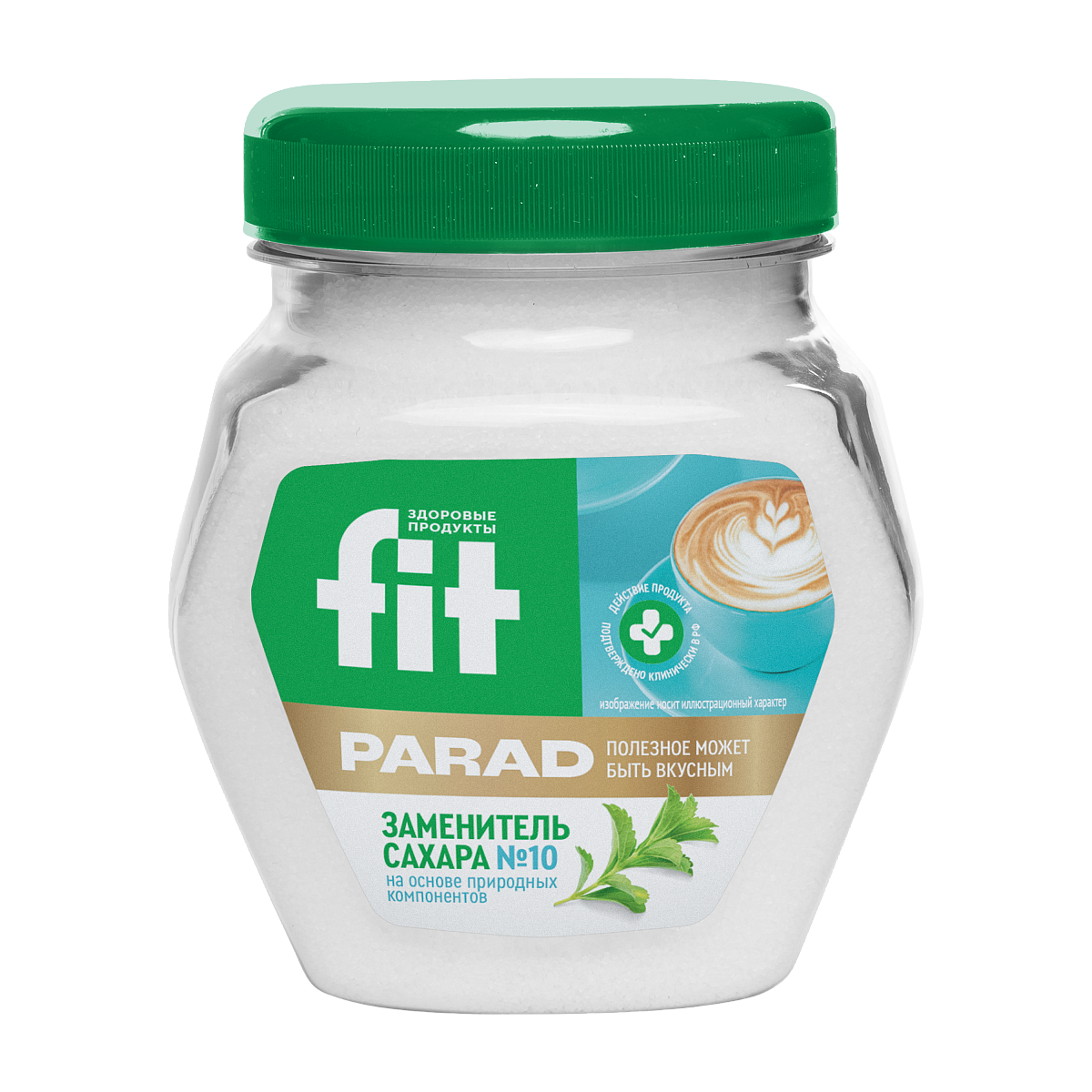 Заменитель сахара FitParad №10, банка 250 гр фото 1