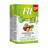 Заменитель сахара FitParad №18, стики со вкусом лесного ореха 100 шт фото 2