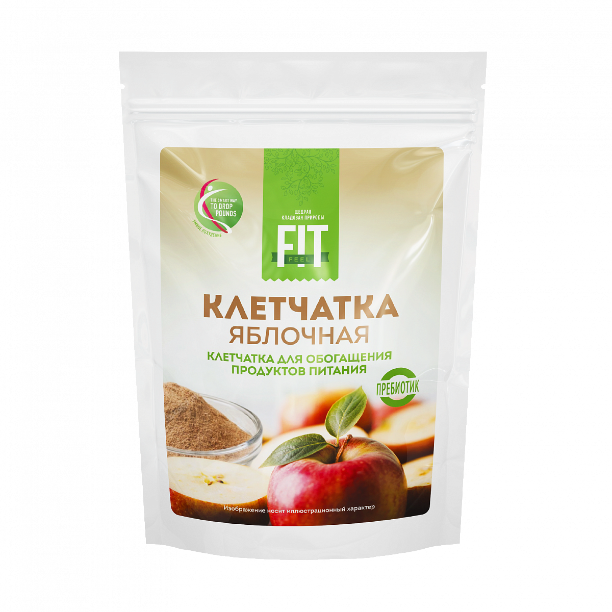 Клетчатка яблочная, дойпак 100 гр. фото 1