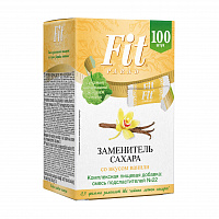 Заменитель сахара FitParad №22, стики со вкусом ванили 100 шт фото 2
