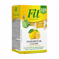 Заменитель сахара FitParad №26, стики со вкусом лимона 100 шт фото 2