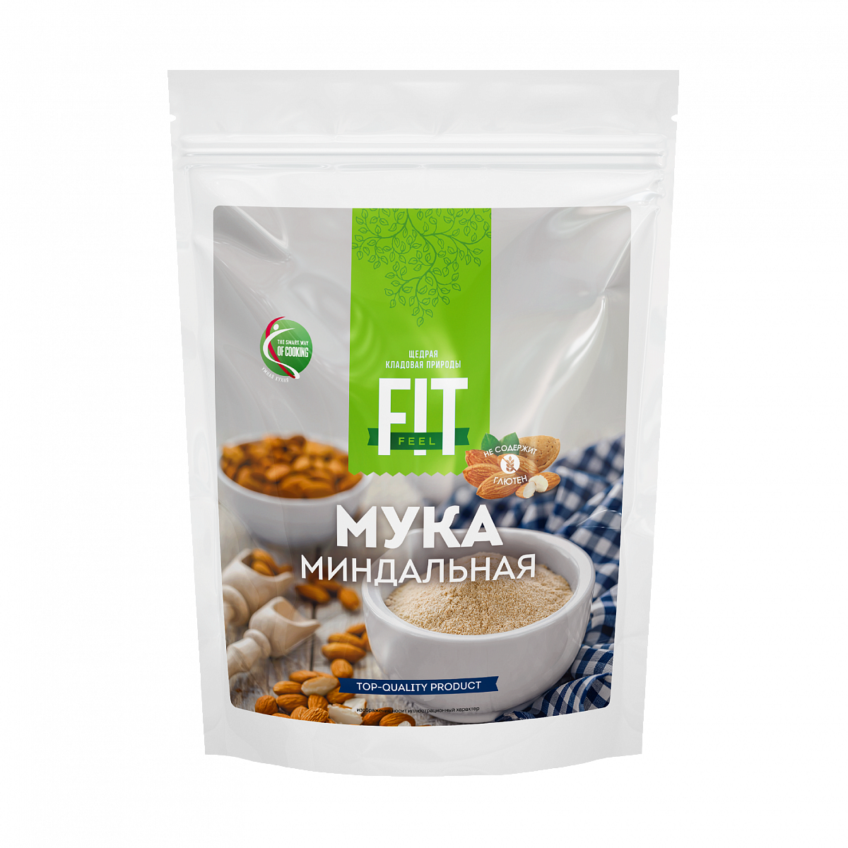 Мука миндальная, дой-пак 200 гр фото 1